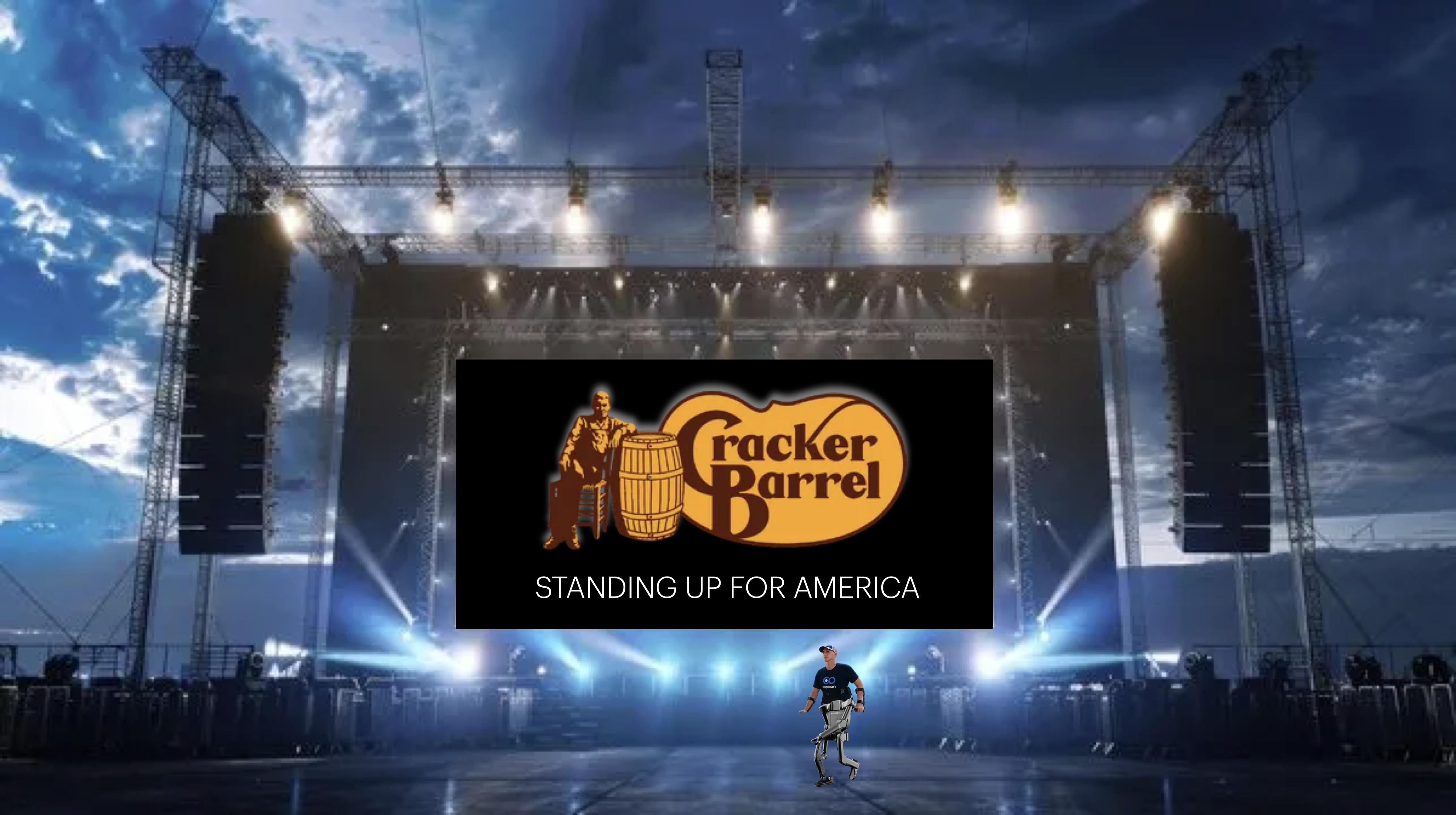Cracker Barrel — Standing Up For America